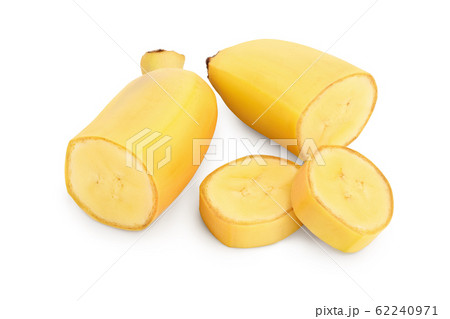 baby banana isolated on white background with clipping path and full depth of field baby banana isolated on white background with clipping path and full depth of field 62240971