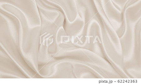 Smooth elegant golden silk or satin luxury cloth 62242363