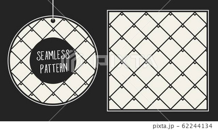 Abstract concept vector monochrome geometric pattern. Black and white minimal background. Creative 62244134
