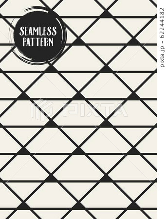 Abstract concept vector monochrome geometric pattern. Black and white minimal background. Creative 62244182