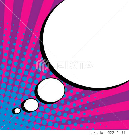 Abstract creative concept vector comic pop art style blank, layout template with clouds beams and 62245131