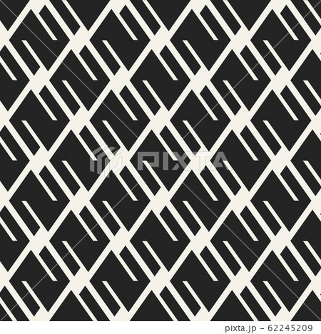 Abstract concept vector monochrome geometric pattern. Black and white minimal background. Creative 62245209