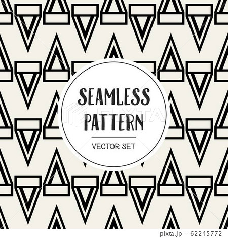 Abstract concept vector monochrome geometric pattern. Black and white minimal background. Creative 62245772