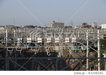 綾瀬車両基地に留置中の16000系 綾瀬車両基地に留置中の16000系 62246262