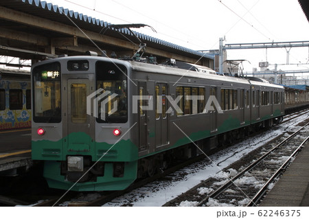 冬の妙高はねうまラインET127系電車 冬の妙高はねうまラインET127系電車 62246375