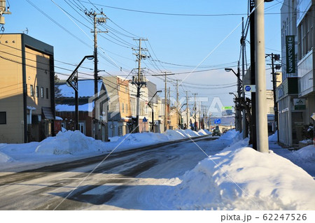 街の風景「北海道由仁町・駅前通り」 街の風景「北海道由仁町・駅前通り」 62247526