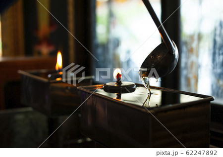 lamp flame for religion. 62247892