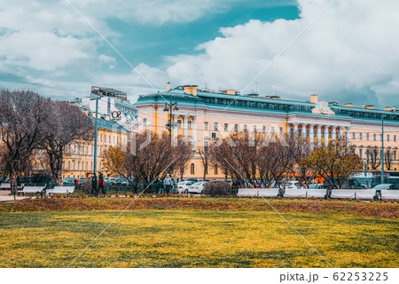 Admiralty building near Senate Square. Saint 62253225