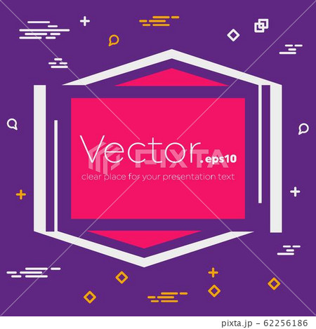 Abstract concept vector empty speech square quote text bubble. For web and mobile app isolated on 62256186