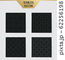 Abstract concept vector monochrome geometric pattern. Dark blue, gold minimal background. Creative 62256198