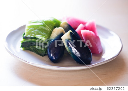 山形の漬け物・鮮やかな自然の色 62257202