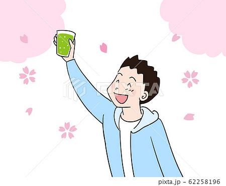 花見学生お茶2 62258196