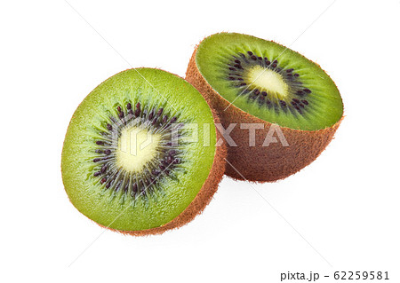 Fresh kiwi isolated on white background Fresh kiwi isolated on white background 62259581