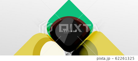 Abstract background - geometric cut paper design flower or square shape composition. Vector Illustration For Wallpaper, Banner, Background, Card, Book Illustration, landing page Abstract background - geometric cut paper design flower or square shape composition. Vector Illustration For Wallpaper, Banner, Background, Card, Book Illustration, landing page 62261325