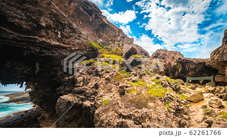 Admirals Arch lookout with Sea Lions 62261766