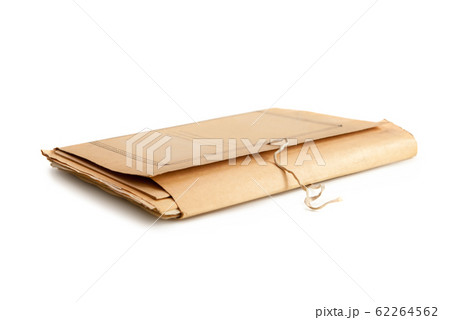 old folder isolated on white background with clipping path 62264562