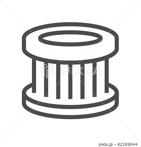 Car Air Filter Iconのイラスト素材
