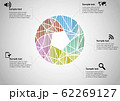 Infographic illustration vector template with 62269127