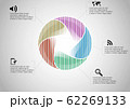 Infographic illustration vector template with 62269133