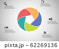 Infographic illustration vector template with 62269136