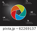 Infographic illustration vector template with 62269137
