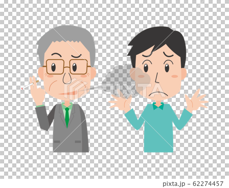 タバコ 高齢者 煙 副流煙 被害 嫌煙 男性 タバコ 高齢者 煙 副流煙 被害 嫌煙 男性 62274457