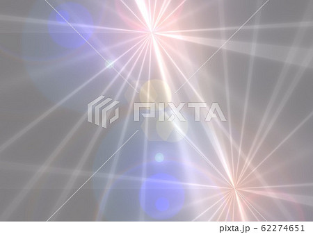 銀系 キラキラ 光 背景 壁紙のイラスト素材 62274651 Pixta