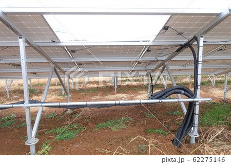 パネルが飛ばされた太陽光発電所 パネルが飛ばされた太陽光発電所 62275146