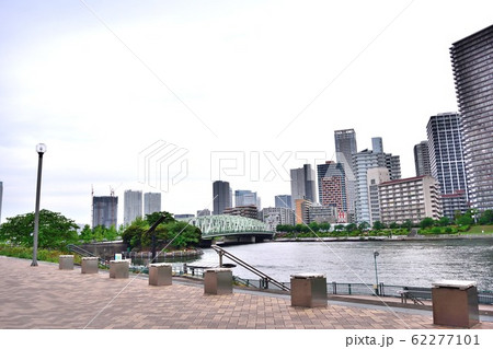 【東京都中央区】越中島公園 相生橋 【東京都中央区】越中島公園 相生橋 62277101