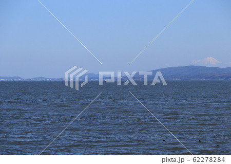 宍道湖と松江と大山の風景 宍道湖と松江と大山の風景 62278284