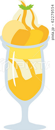 Mango Parfait Stock Illustration Mango Parfait Stock Illustration