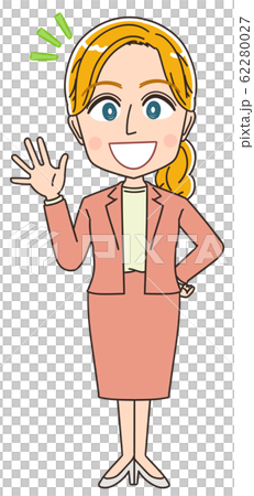 English english teacher foreigner blond woman illustration manga 62280027