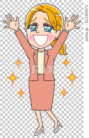 English english teacher foreigner blond woman illustration manga 62280072