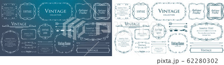 ウエディング　デザイン　テンプレート　ビンテージ　アンティーク　ゴージャス　プレミアム　 62280302
