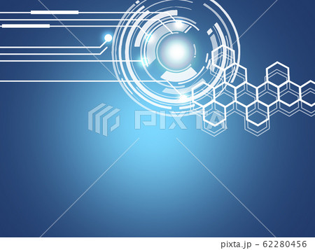 未来的 サインエス ビジネス背景 図形 幾何学模様 抽象的 のイラスト素材
