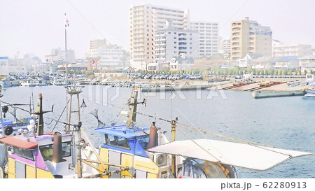 漁港からの風景 62280913