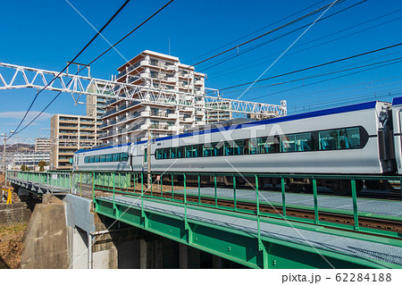 特急あずさ（新宿行き）：篠ノ井線　　　松本市 62284188