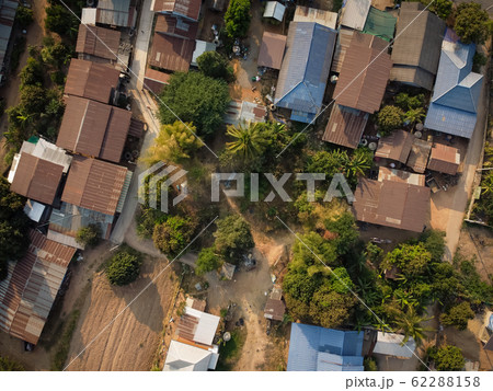 Country house, Aerial photo taken by drone , Most Country house, Aerial photo taken by drone , Most 62288158