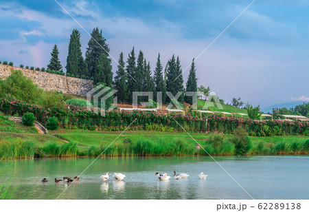 Lake in Pamukkale Village, Turkey 62289138