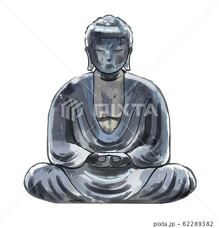 Big Buddha (rainy) - Stock Illustration [62289382] - PIXTA