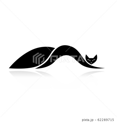 Fox silhouette for your design 62289715