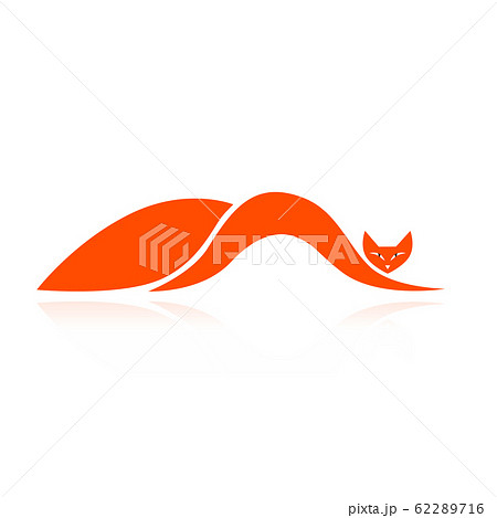 Fox silhouette for your design Fox silhouette for your design 62289716