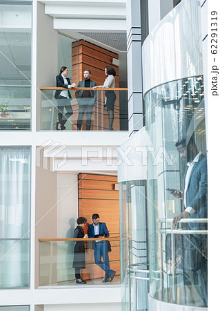 Modern financial district Modern financial district 62291319