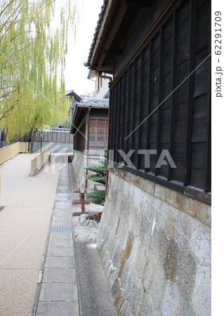 有松町　古い町並み　城下町　軒天 62291709