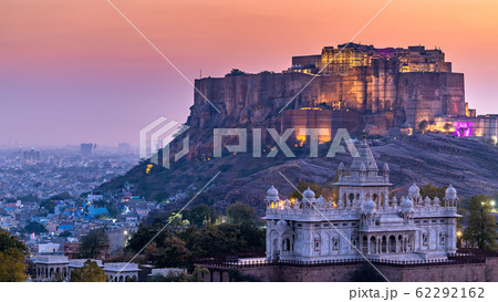 The Jaswant Thada and Mehrangarh Fort in 62292162