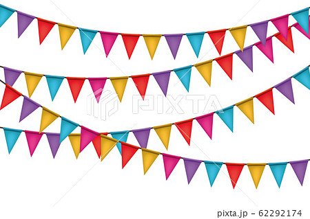 Buntings flags garlands 62292174