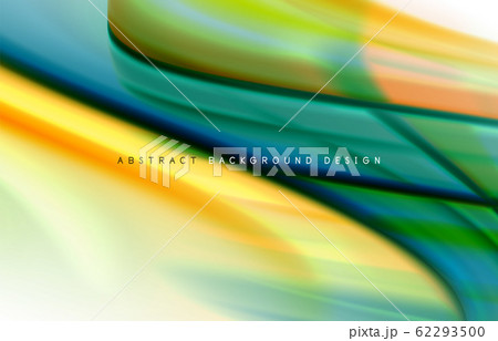 Abstract background - fluid color gradient waves, with dynamic motion line effect. Vector Illustration For Wallpaper, Banner, Background, Card, Book Illustration, landing page 62293500
