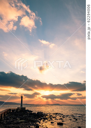 瀬詰崎灯台 （夕景） 62294006