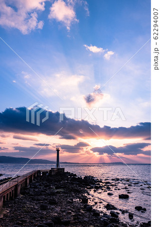 瀬詰崎灯台 (夕景) 瀬詰崎灯台 (夕景) 62294007