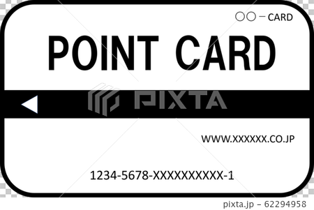 Point Card - Stock Illustration [62294958] - PIXTA